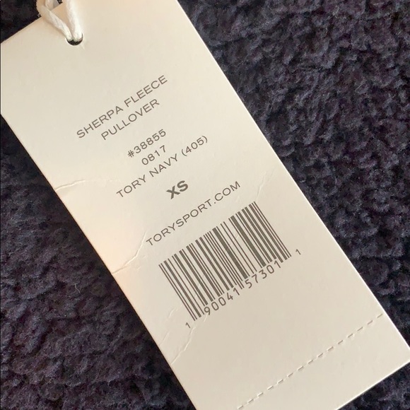 Tory Burch Sherpa Fleece Pullover - Picture 3 of 4